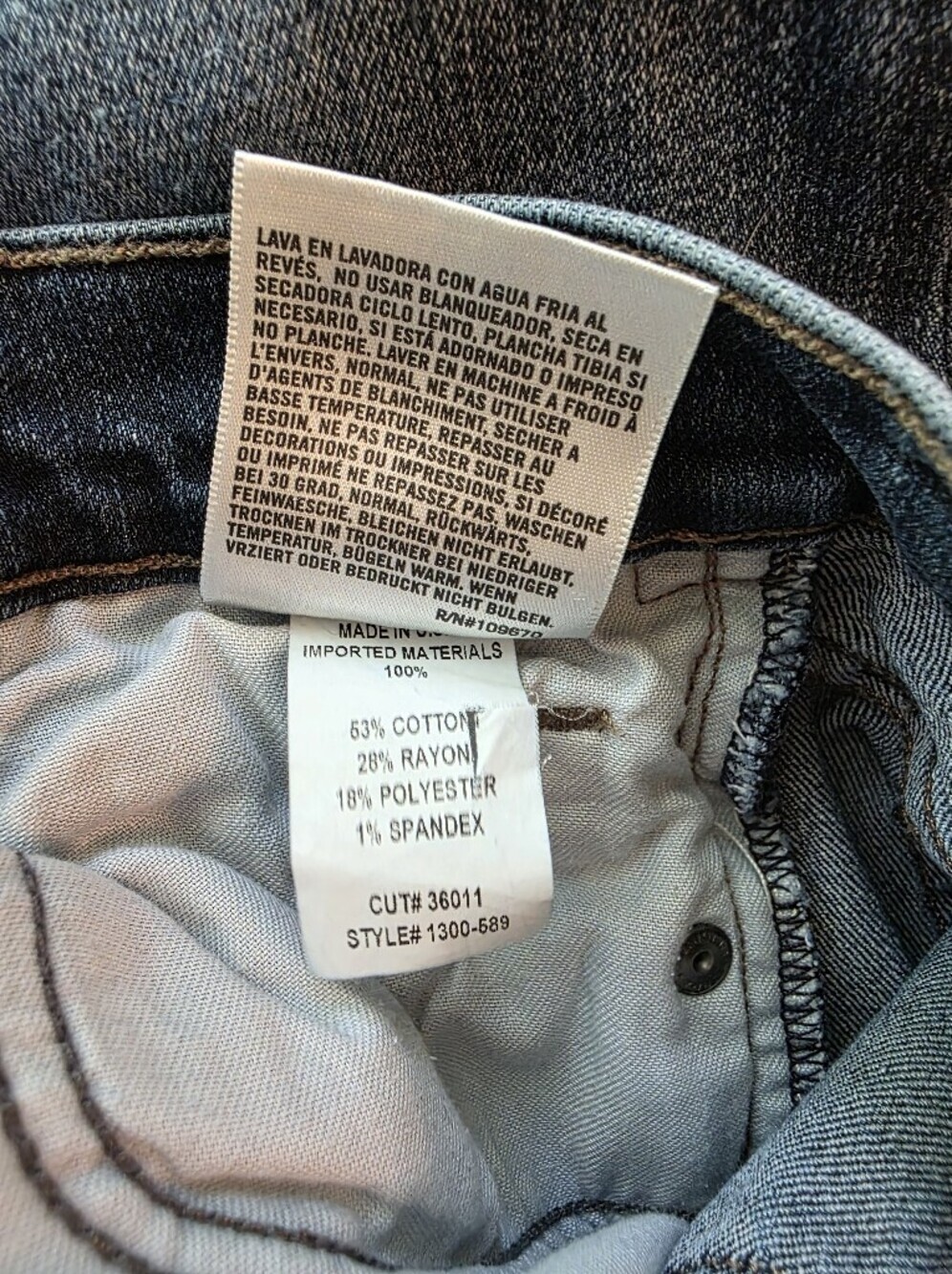 Citizens Of Humanity Skinny Slim Low-Rise Avedon COH Jeans Size 27 - Picture 9 of 12